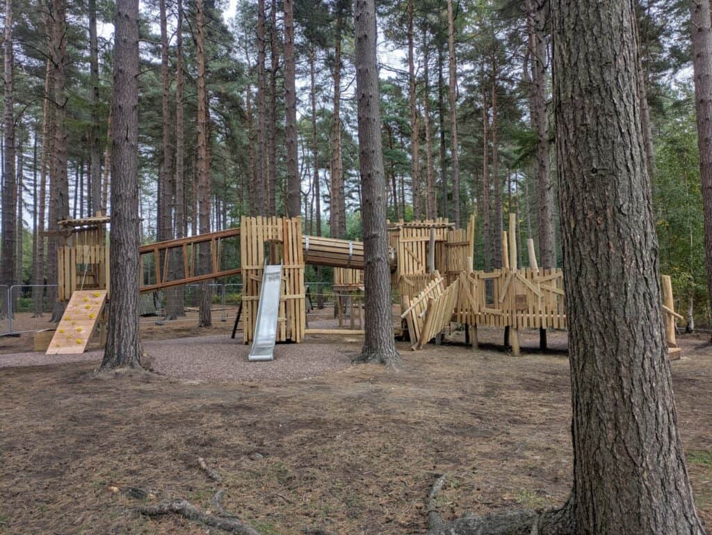 Sherwood Pines new play area