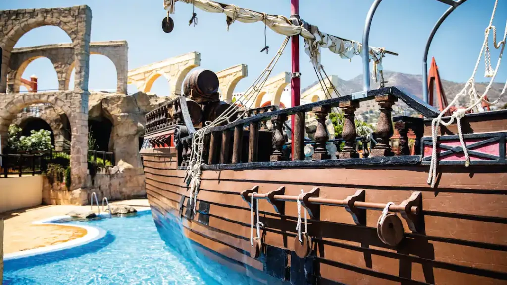 Holiday Village Costa Del Sol Spain pirate ship