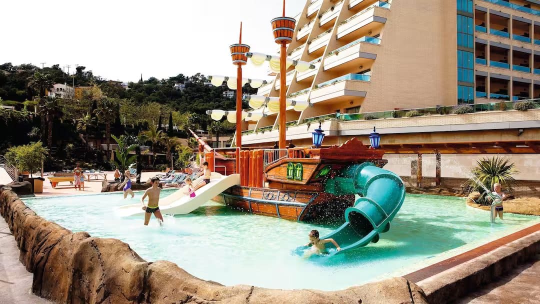 Golden Bahia De Tossa and Spa Spain kids pirate splash