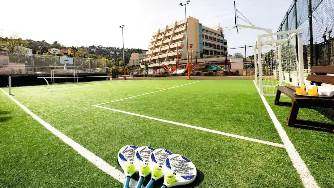 Golden Bahia De Tossa and Spa Spain tennis court