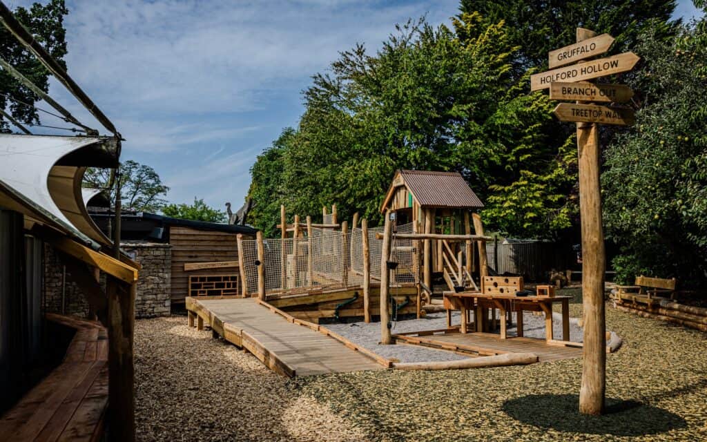 Westonbirt National Arboretum play area