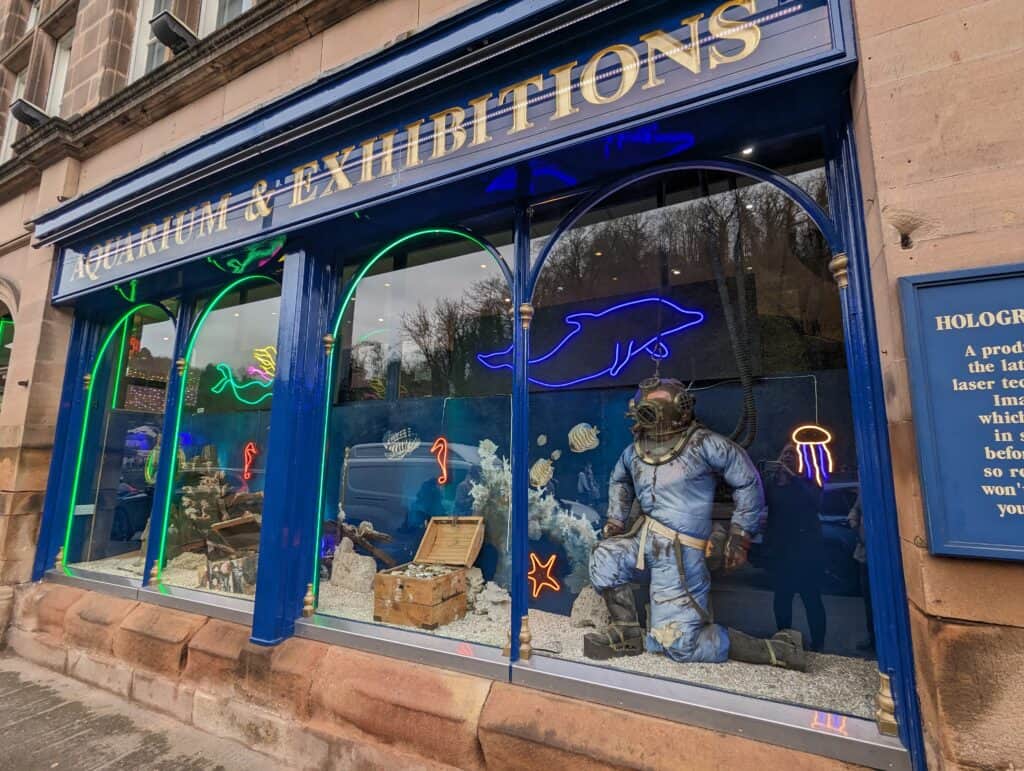 Matlock Bath Aquarium from the outside