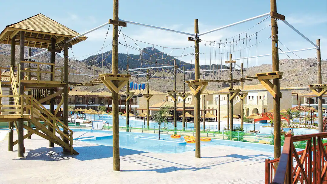 Holiday Village Atlantica Rhodes aerial course