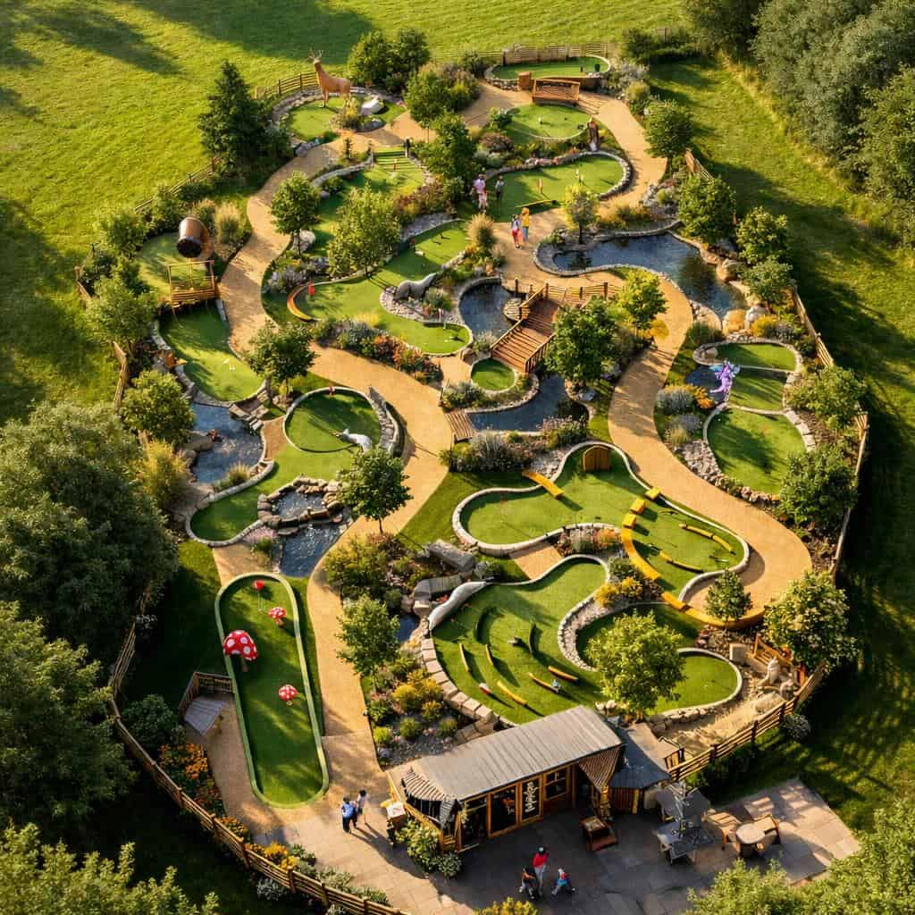 Shibden Park adventure golf