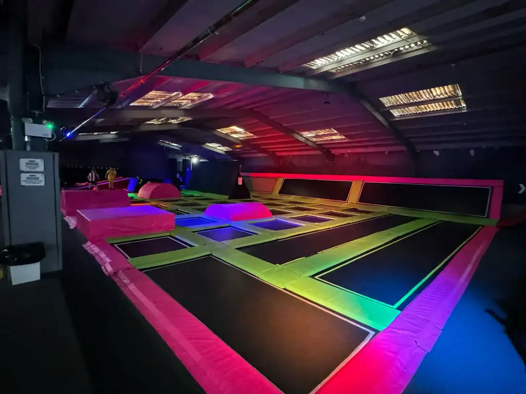 AirHop Sheffield trampoline area