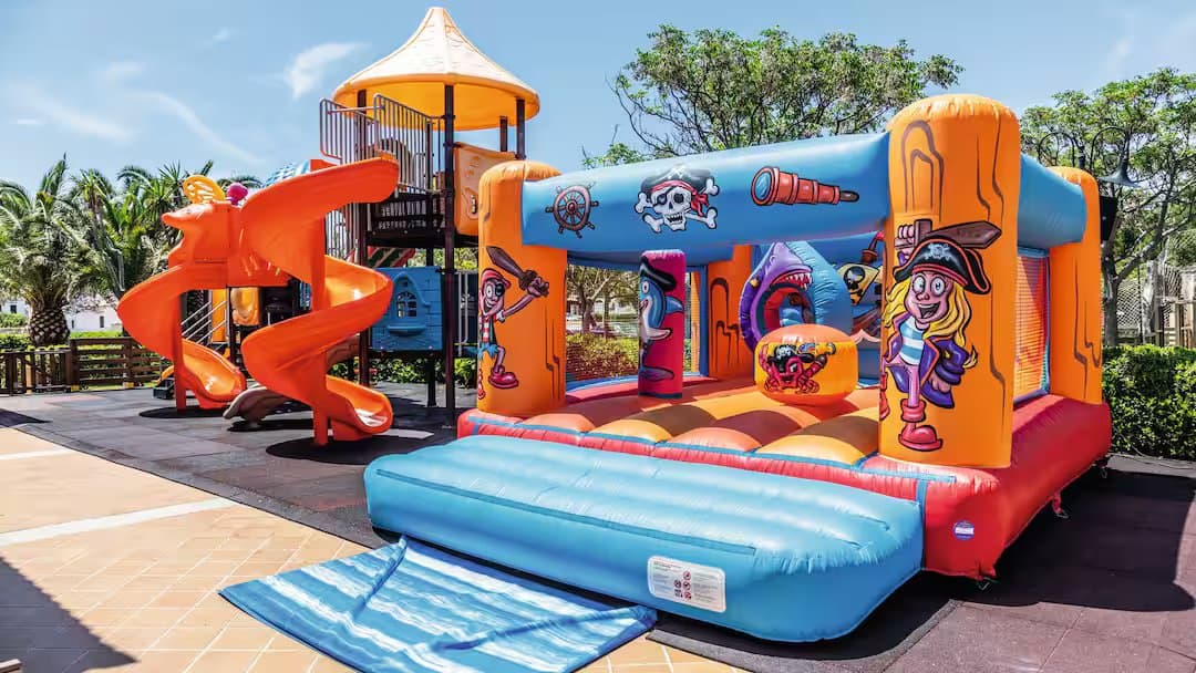 Zafiro Menorca kids outdoor play area