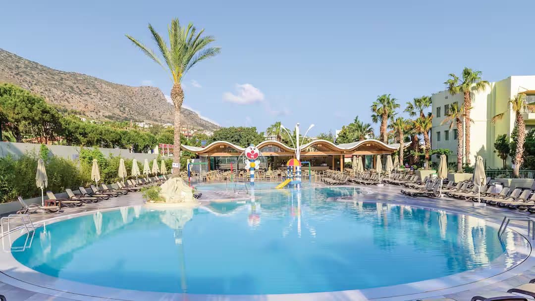 Star Beach Village and Waterpark Crete outdoor kids pool