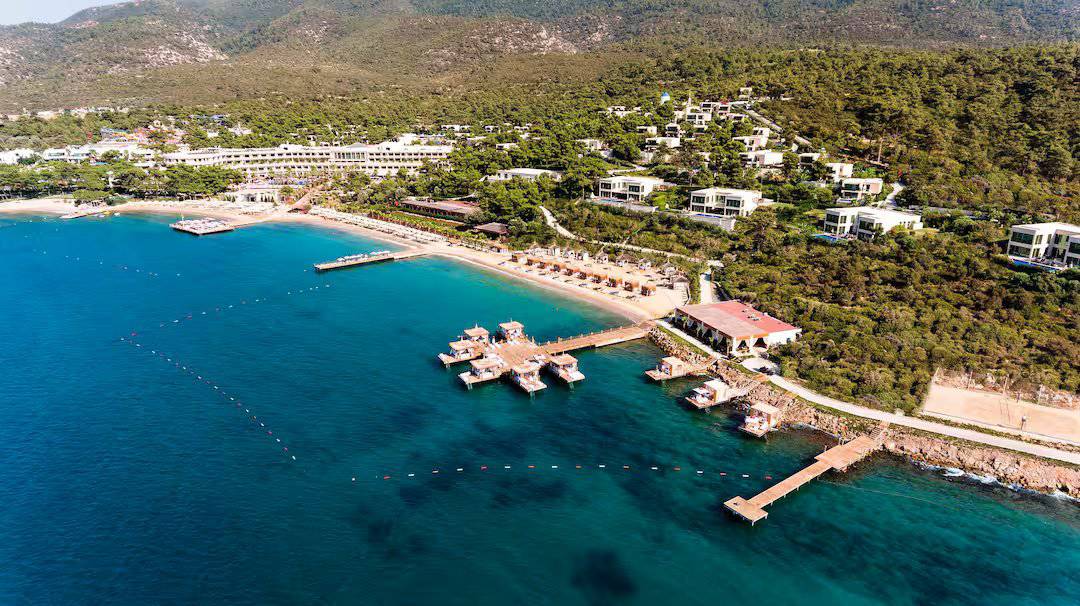 Vogue Hotel Supreme Bodrum view of the beach