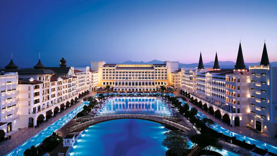 Titanic Mardan Palace Turkey view of the hotel