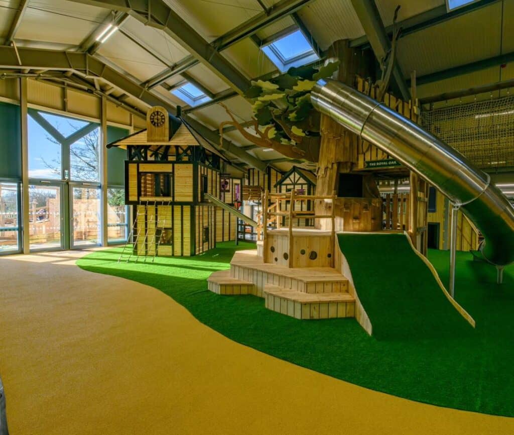 Hockerhill Adventure Playbarn indoor play area