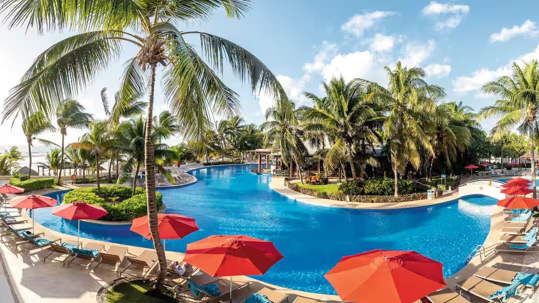 Azul Beach Resort Riviera Cancun Mexico outdoor pool