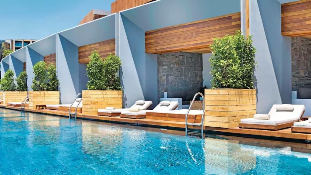 Titanic Luxury Collection Bodrum swim-up rooms