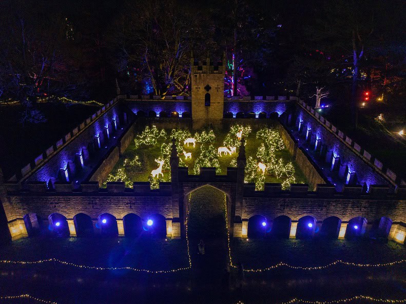 Auckland Castle AGlow