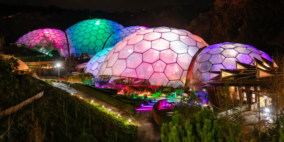 Eden Project Winter Lights