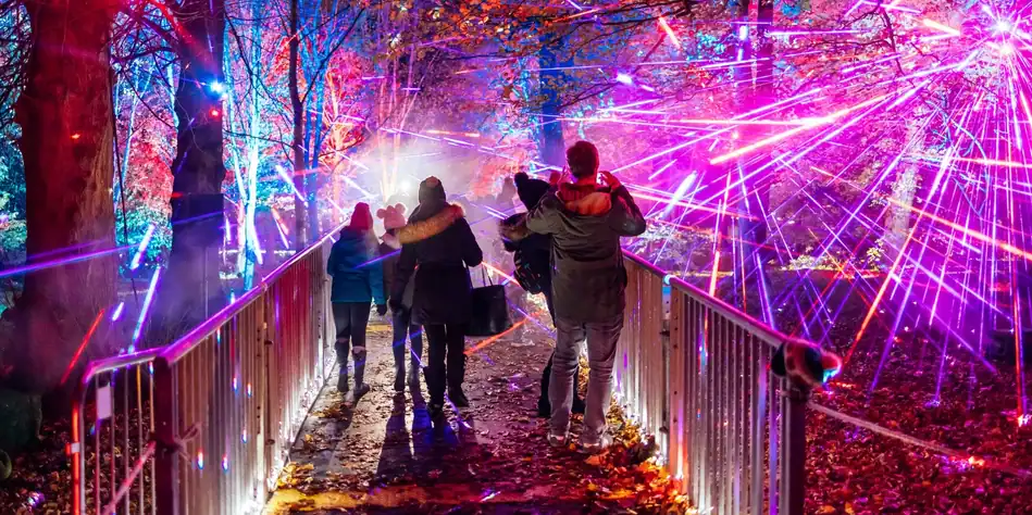 Leazes Park Northern Lights