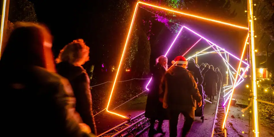 Winter Light Trail - Tingley Garden Centre