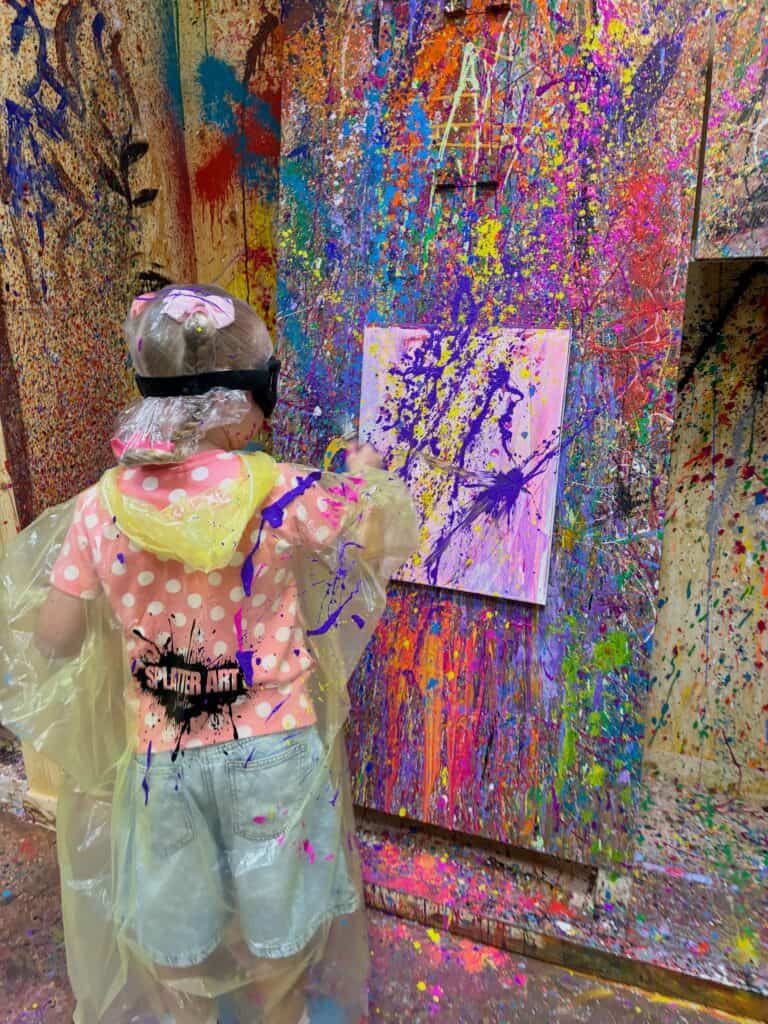 Splatter art Manchester