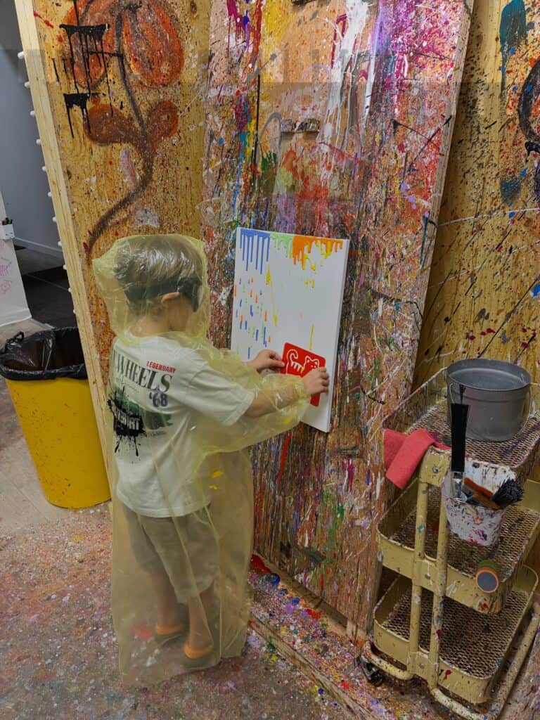 Splatter art Manchester