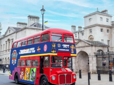 Paw Patrol Afternoon Tea Bus Tour London
