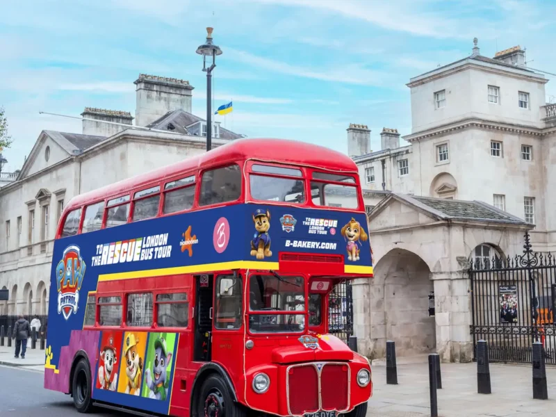 Paw Patrol Afternoon Tea Bus Tour London