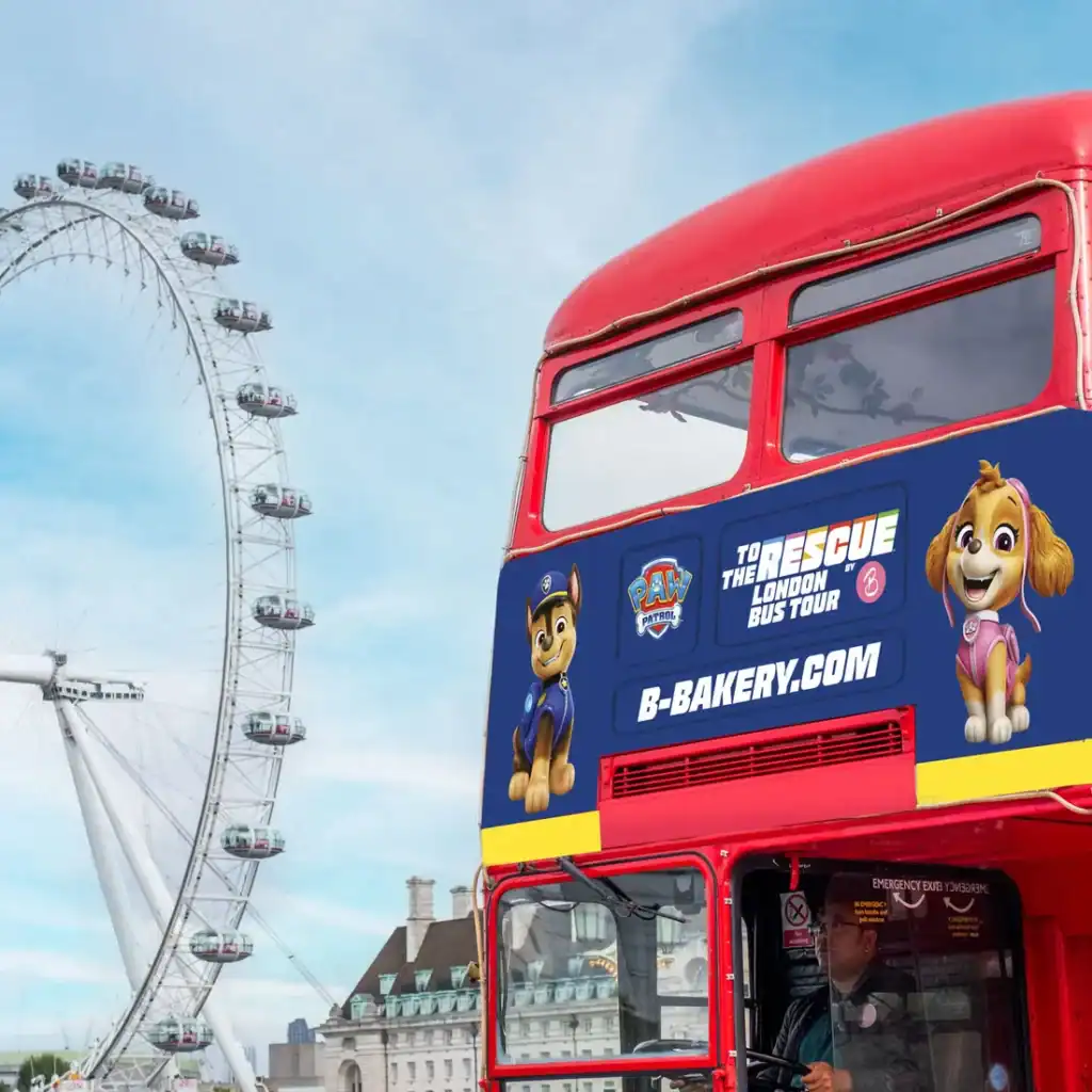 Paw Patrol Afternoon tea bus